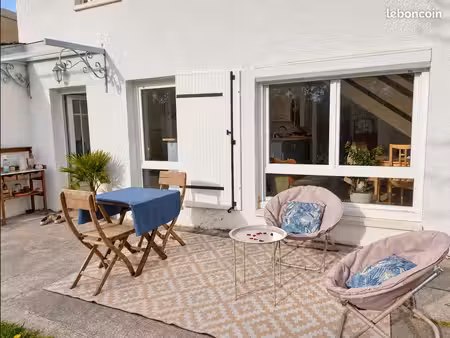 gradignan – maison lumineuse 108 m²  4 chambres  jardin et garage au calme