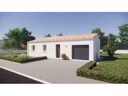 terrain avec maison neuf à vendre