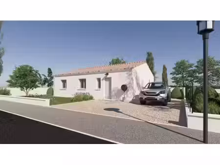 terrain avec maison neuf à vendre