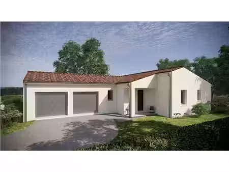 terrain avec maison neuf à vendre