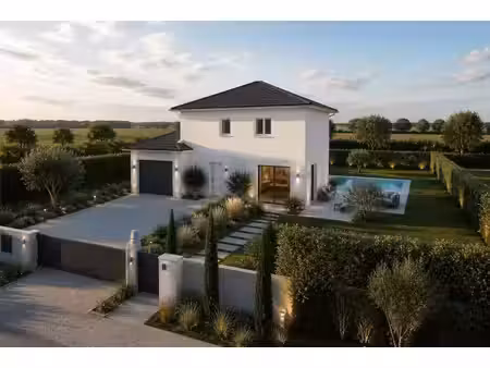 terrain avec maison neuf à vendre