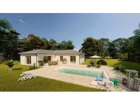 terrain avec maison neuf à vendre