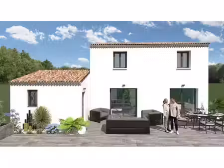 terrain avec maison neuf à vendre