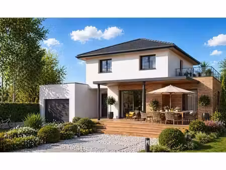 terrain avec maison neuf à vendre