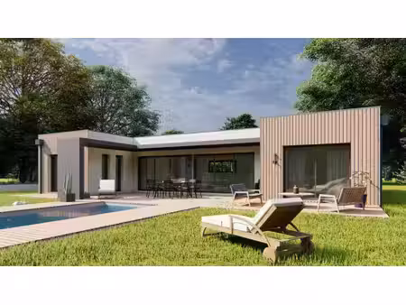 terrain avec maison neuf à vendre