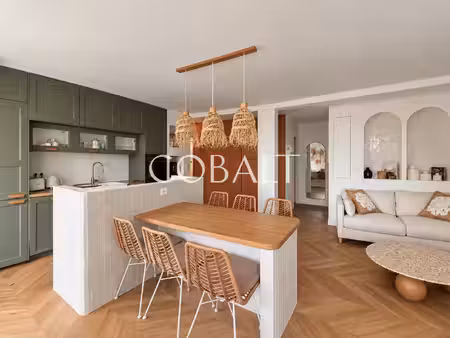 appartement - 3 chambres - rez-de-jardin - garage + cave - s