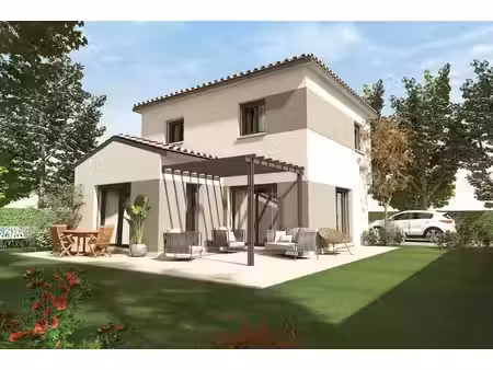 terrain avec maison neuf à vendre