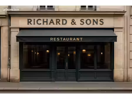 fonds de commerce salon de thé 93 m²