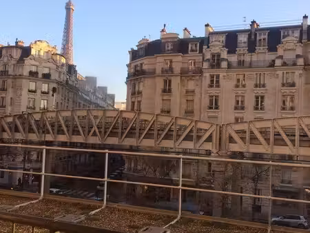 apparemment vue tour eiffel avec cave et parking