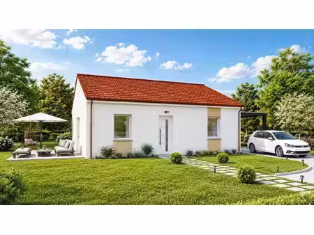 terrain avec maison neuf à vendre