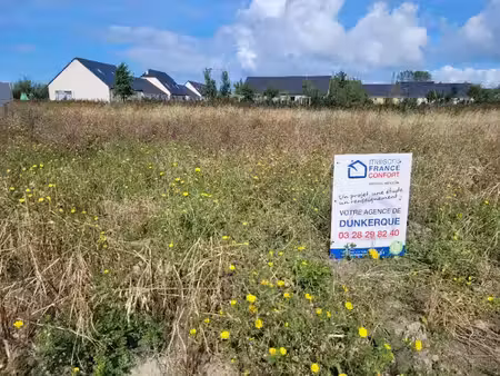 vente terrain 340 m² à oye-plage (62215)  60 000 €