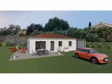 terrain avec maison neuf à vendre