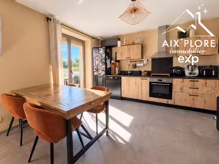 sonnaz – duplex de 61 74 m² avec balcon  deux chambres et deu