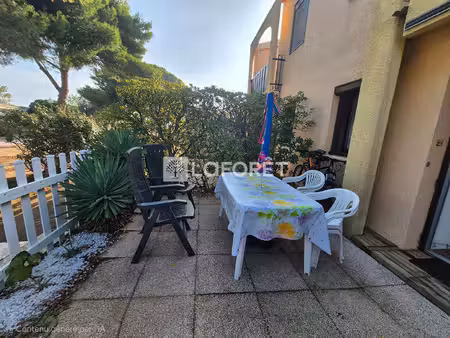 appartement le barcarès 2 pièces - avec jardin