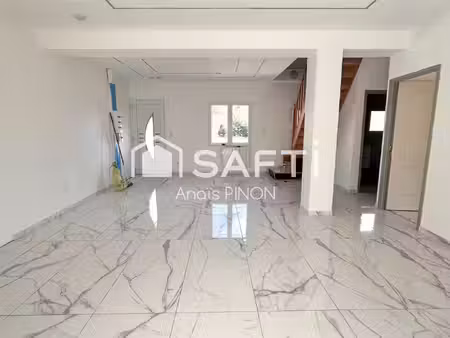 maison récente de 126m² - 5 chambres et cour