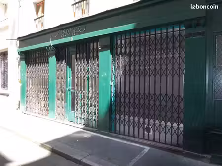 librairie  salon de thé 25 m² paris 10ème