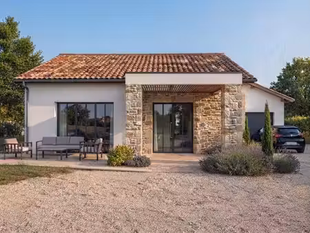 terrain avec maison neuf à vendre