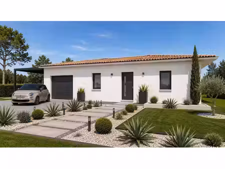 terrain avec maison neuf à vendre