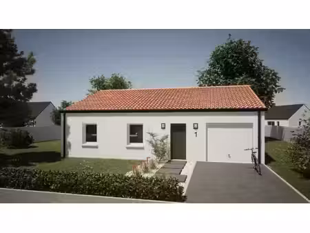 terrain avec maison neuf à vendre