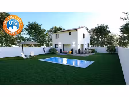 terrain avec maison neuf à vendre