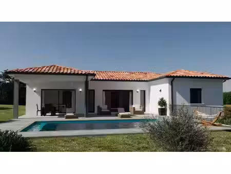 terrain avec maison neuf à vendre