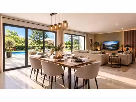 terrain avec maison neuf à vendre