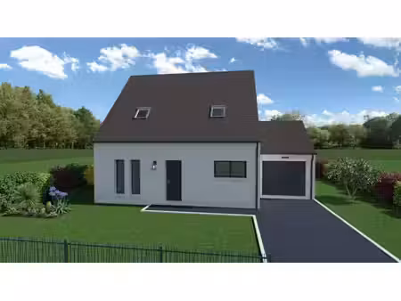 terrain avec maison neuf à vendre
