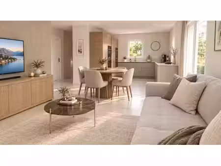 terrain avec maison neuf à vendre