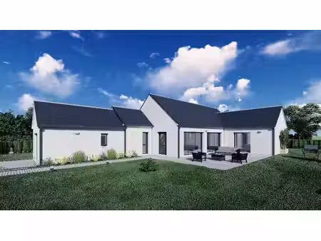 terrain avec maison neuf à vendre