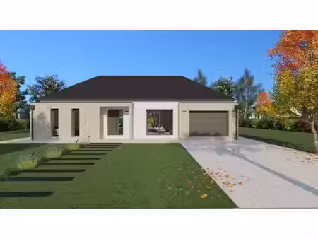 terrain avec maison neuf à vendre