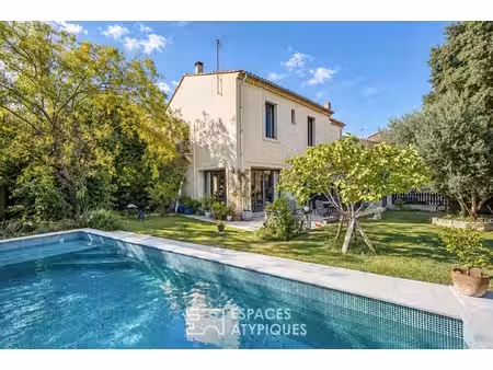 maison d'architecte  studio indépendant et piscine