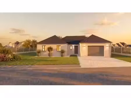 terrain avec maison neuf à vendre