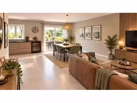 terrain avec maison neuf à vendre
