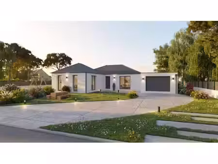 terrain avec maison neuf à vendre