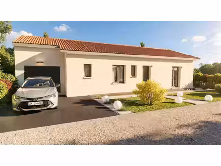 terrain avec maison neuf à vendre