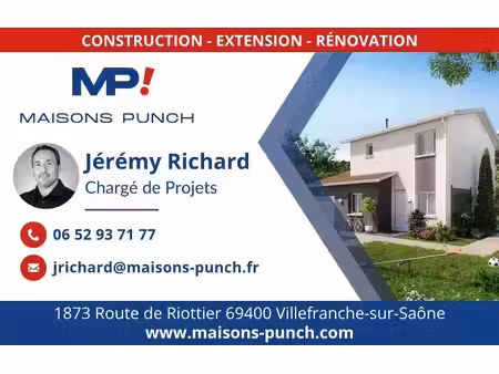 terrain avec maison neuf à vendre