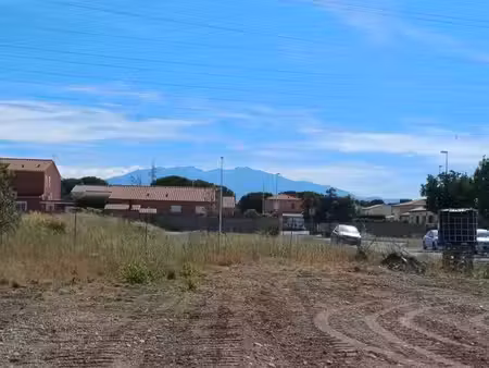 vente terrain 889 m² à perpignan (66000)  280 000 €