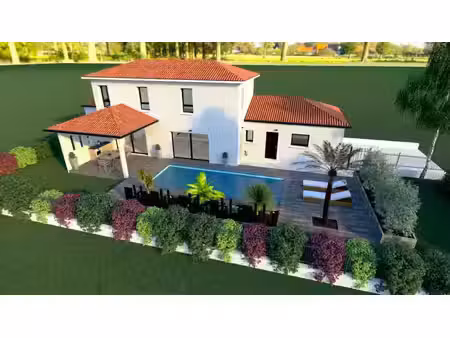 terrain avec maison neuf à vendre