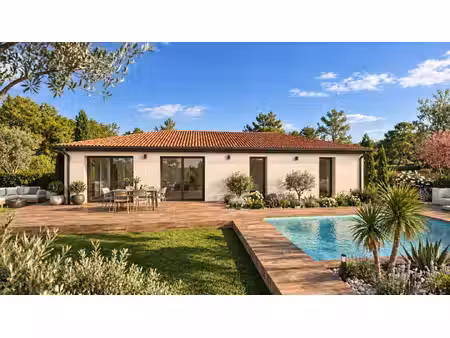 terrain avec maison neuf à vendre