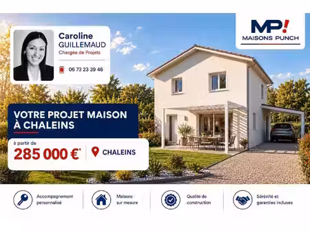 terrain avec maison neuf à vendre