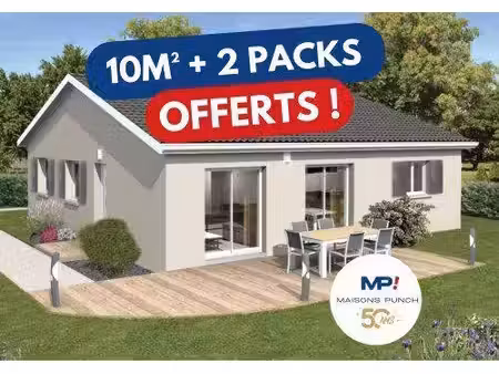 terrain avec maison neuf à vendre