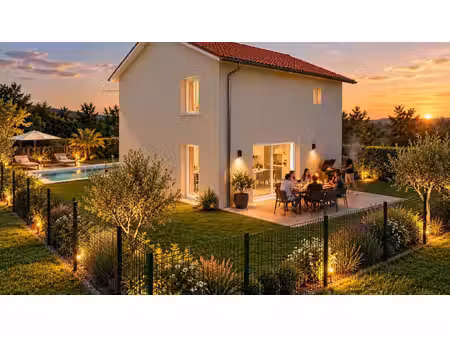 terrain avec maison neuf à vendre