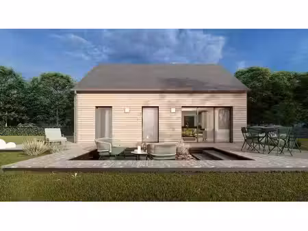 terrain avec maison neuf à vendre