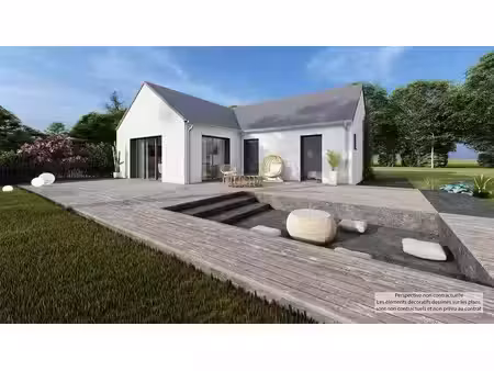 terrain avec maison neuf à vendre