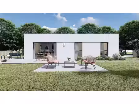 terrain avec maison neuf à vendre
