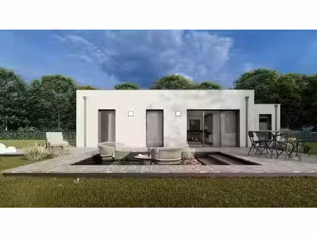 terrain avec maison neuf à vendre