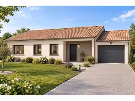 terrain avec maison neuf à vendre
