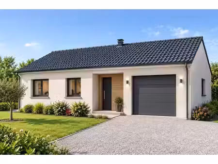terrain avec maison neuf à vendre