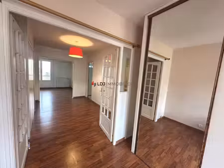 perpignan centre – t5 avec balcon filant  3 chambres + bureau 