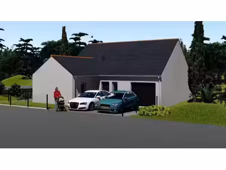 terrain avec maison neuf à vendre